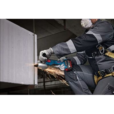 Шлифовальная машина Bosch GWS 18V-8 125мм, 18В, 2x5Ah, 0-11000об/мин, 1.7кг, кейс (0.601.9N9.003) | Зображення 6