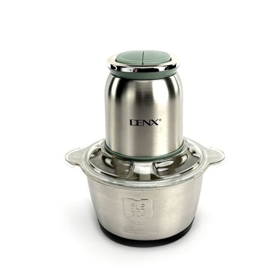 Чопер-подрібнювач DENX DX3204 з чашею 2 л. Сріблястий (DX3204) | Зображення 3