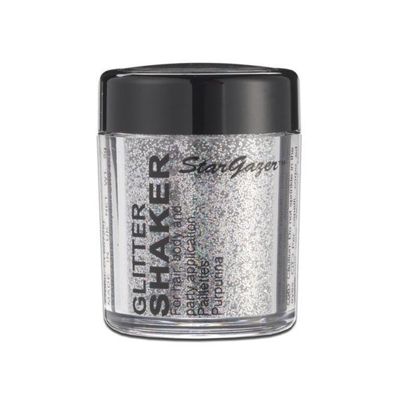 Глиттер-шейкер (блестки) Стальной Серый Stargazer Glitzy Glitter Shaker Steel Grey | Зображення 1