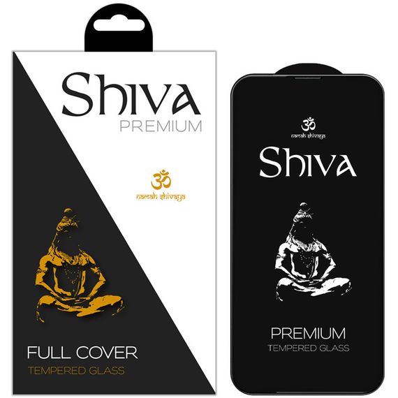 Захисне скло Shiva (Full Cover) для Apple iPhone 13 Pro Max / 14 Plus (6.7") | Зображення 1