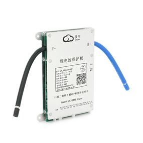 BMS плата JK-BD6A24S8P Li-Ion/LiFePo4/LTO 8S-24S, 80A, CAN/RS485, 1.2mΩ, Bluetooth, Ballance 0.6A + кнопка