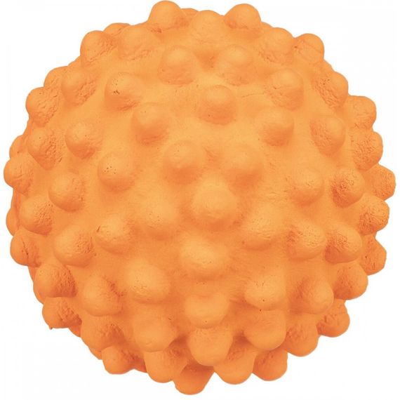 Іграшка Trixie для собак М яч шипами неоновий гума 7 см | Зображення 1