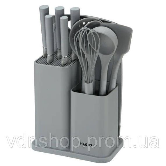 Набор кухонной утвари силикон Magio, Набор кухонный поварешка кухонного инвентаря DI-78