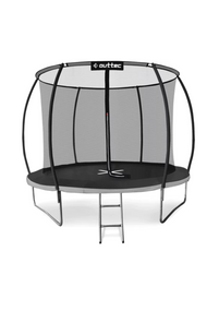 Батут Outtec Premium 10ft (312см) чорно-сірий з внутрішньою сіткою