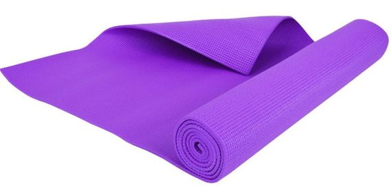 Килимок для йоги та фітнесу Power System PS-4014 PVC Fitness-Yoga Mat Purple (173x61x0.6) | Зображення 2