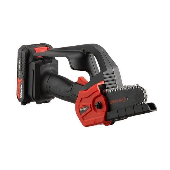 Міні-пилка ланцюгова акумуляторна 20 В INTERTOOL WT-9109 | Зображення 3
