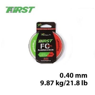 Флюорокарбон Intech Інтеч First FC 8м 0.40 мм 9.87 kg / 21.8 lb