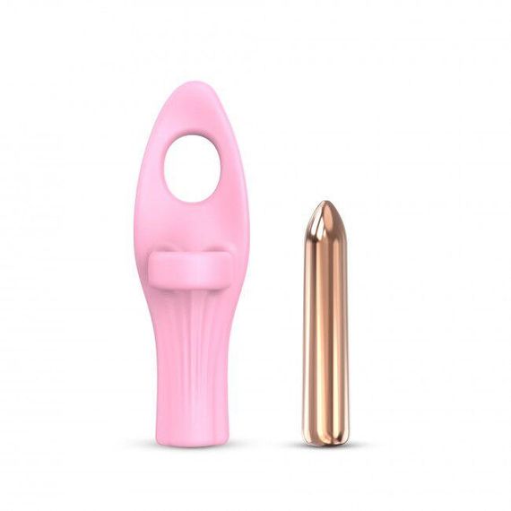 Вібратор на палець Love To Love Tickle me - BABY PINK перезаряджається, 3 варіанти використання Sex Aura | Зображення 1