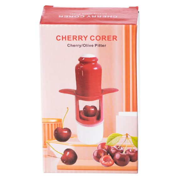 Машинка для удаления косточек 4×14 (см) с контейнером выдавливатель косточек для вишни, черешни и оливок | Зображення 4