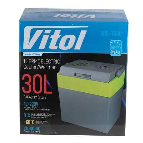 Холодильник термоел 30 л VBS-1030 12V/220V 58W | Зображення 5