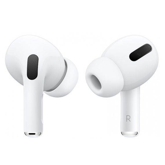 Бездротові bluetooth навушники Apl AirPods Pro з кейсом. Колір: білий | Зображення 2