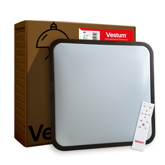 GLOW матовий 60W 391*391*65мм 3000К-6500К з ДК махагон | Зображення 5