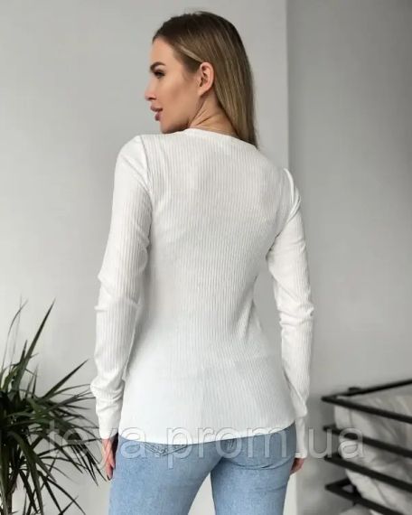 Свитер цвет молочный размеры S, M, XL, L FI_006941 | Зображення 2