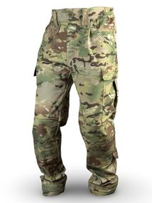 Зимові тактичні штани ЗСУ на флісі Softshell від RAPTOR TAC Мультикам 50/4