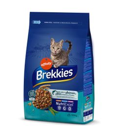 Сухий корм з тунцем та лососем для котів Brekkies Cat Salmon and Tuna, 3.5 кг
