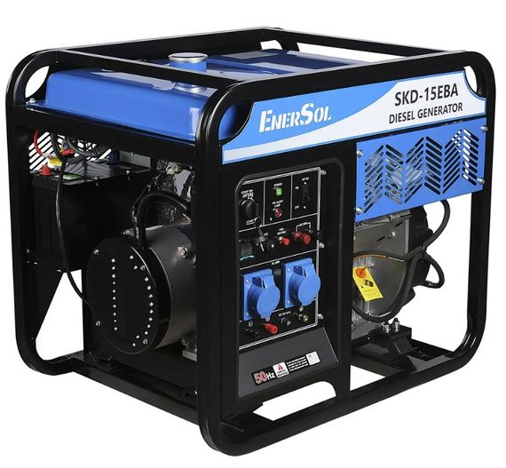 Генератор дизельний EnerSol 12/13 кВт SKD-15EBA | Зображення 2