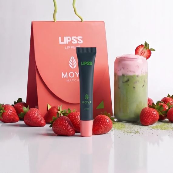 Блеск для губ LIPSS Lipper Lip Gloss - MATCHA STRAWBERRY (8 ml)
