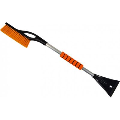 Щетка со скребком Bottari 75см помаранчева &quot;ICE-75&quot; (32327Orange-IS)