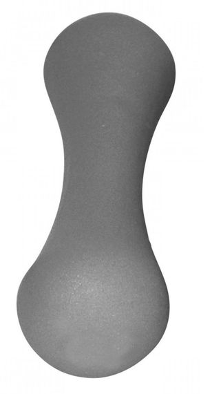 Гантель неопренова PowerPlay 4126 Spartacus 5 кг. Сіра (1шт.) | Зображення 3