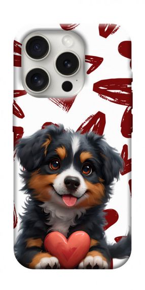 Чохол з картинкою Animals love 8 для Apple iPhone 16 Pro (6.3")