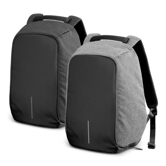 Рюкзак — Антивор Bobby Bag з USB Міський і турістичний чорний | Зображення 3