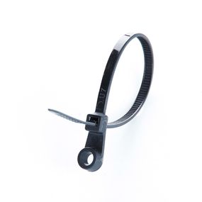 Стяжка кабельна з кріпленням 4х150 чорна (пач 100 шт.) APRO CTRM-B41501