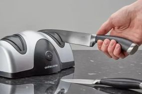Двойная электрическая точилкаLucky Home Electric Knife Sharpener