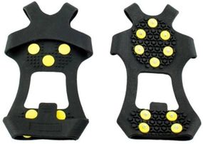 Протиковзкі зимові шипи на взуття 38 - 46 р, Зимові льодоступи на взуття від ожеледиці 11 шипів   знижка