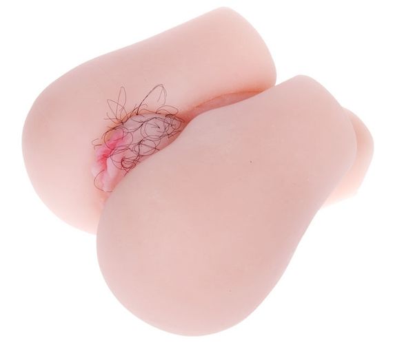 Мастурбатор вагина и анус с вибрацией Soft and smooth pussy and ass hole , BM-009113 Sex Aura | Зображення 3