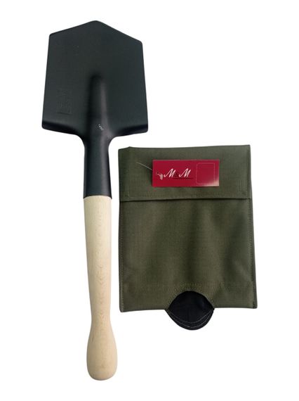Мала піхотна саперна лопата чорна в чохлі М&М Вид 2 Olive green хакі (214508) | Зображення 4