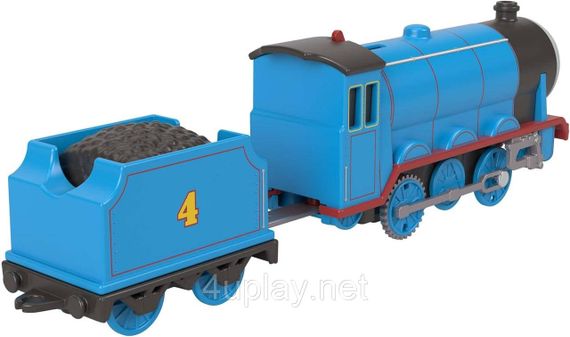 Классический моторизованный поезд Гордон из юбилейной серии к 80-летию Thomas & Friends Оригинал Fisher-Price | Зображення 5