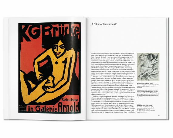 Ернст Кірхнер книги про життя великих художників Kirchner - Taschen Подарункові книги про мистецтво | Зображення 1