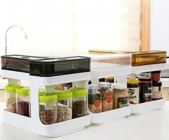 Багатофункціональний органайзер полиця для спецій та банок Spicy Shelf (Спайсі Шелф) | Зображення 2
