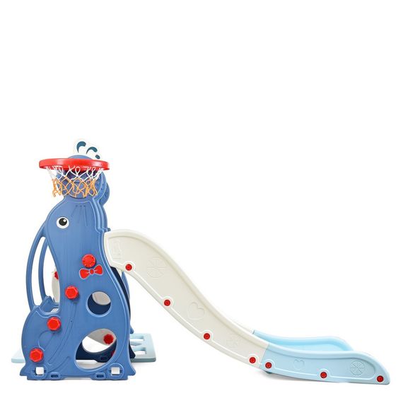 Дитяча гірка-гойдалка WM19020-4 кільце баскетбольне | Зображення 2