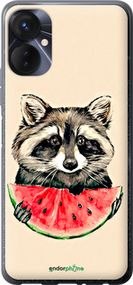 Чохол на Tecno Spark 9 Pro Єнотик з кавуном "4605u-2832-2448"