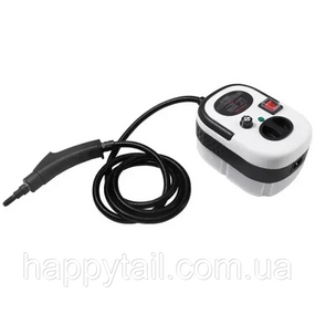 Пароочисник ручний Steam Cleaner 2500 Вт із набором та баком 1.2л HP-SC-002-white