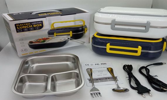 Електричний автомобільний ланч-бокс з підігрівом XPRO 1.2 л (47302-_580)