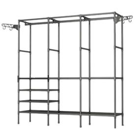 Вішалка для одягу для підлоги 3 секції Clothes Rack