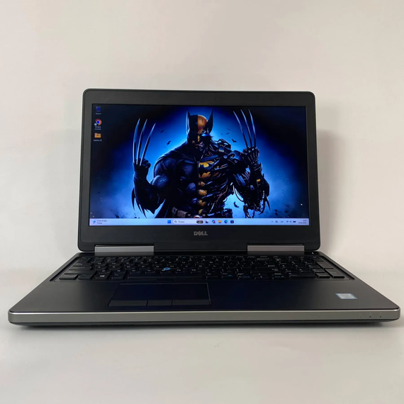 Мобильная рабочая станция Б-класс Dell Precision 7520 / 15.6" (1920x1080) IPS / Intel Core i7-7820HQ (4 (8) ядра по 2.9 - 3.9 GHz) / 16 GB DDR4 / 240 GB SSD / nVidia Quadro M1200, 4 GB GDDR5, 256-bit / WebCam / HDMI б/у + Подарок Беспроводная мышь / USB | Зображення 1
