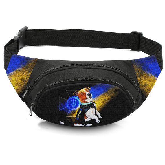 Сумка-бананка дитяча з принтом Пес Патрон поясна сумка для хлопчика (4581)