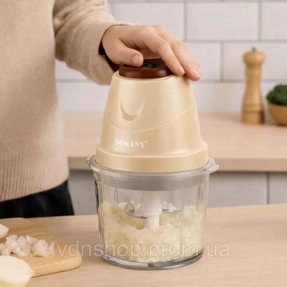 Кухонный измельчитель SOKANY SK-06009, 0.7л, 250вт | Зображення 2