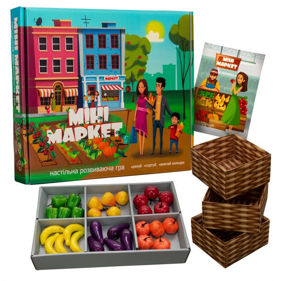 Настольная игра "Мини Маркет" 30915 (укр.) | Зображення 2
