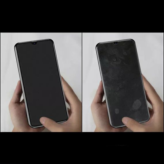 Матовое защитное стекло 2.5D для Samsung Galaxy S23 FE цвет Черный | Зображення 1