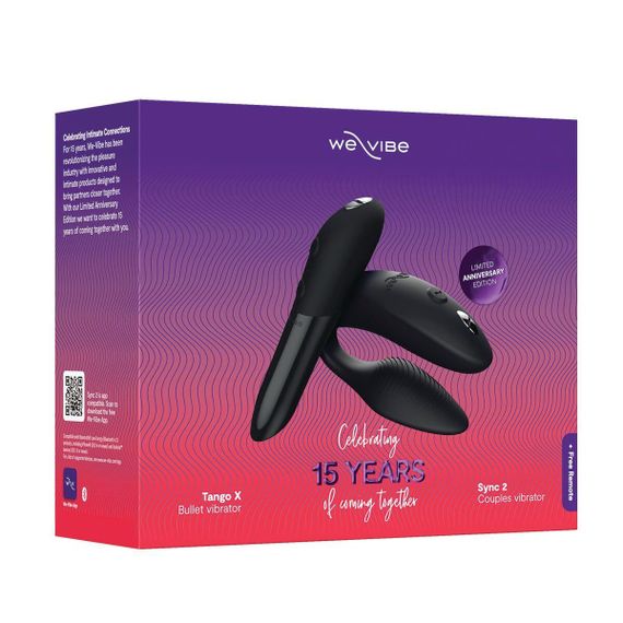 Подарунковий набір We-Vibe 15 Year Anniversary Collection, смарт-вібратор для пар + віброкуля Sex Aura | Зображення 6