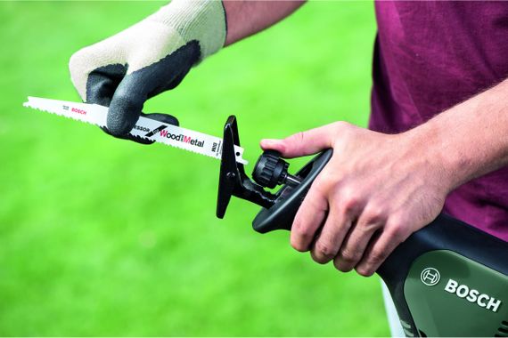Пила шабельна Bosch AdvancedRecip 18 Solo, 18В, 3100 р/хв, хід 14.5мм, 2.1кг, (без АКБ и ЗП) (0.603.3B2.400) | Зображення 7