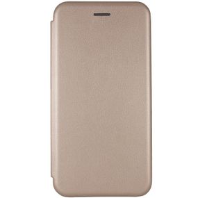Кожаный чехол-книжка Classy для Motorola Edge 50 Pro Золотой