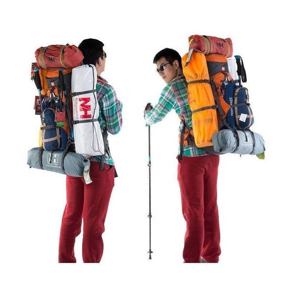 Рюкзак туристичний Naturehike NH70B070-B, 70 л + 5 л, помаранчевий | Зображення 4