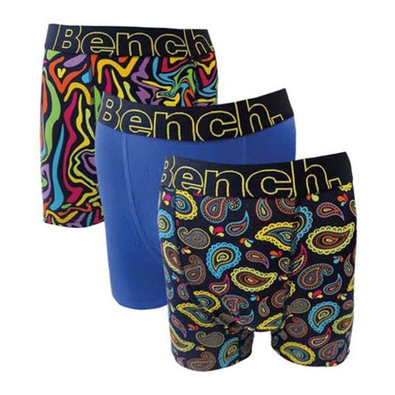 Набор мужских боксеров анатомических трусов Bench Underwear Boxer Shorts 3 шт в наборе