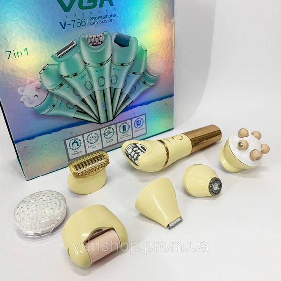 Профессиональная терка для пяток VGR V-756, Портативная электрическая щетка для ступней MI-21 | Зображення 7