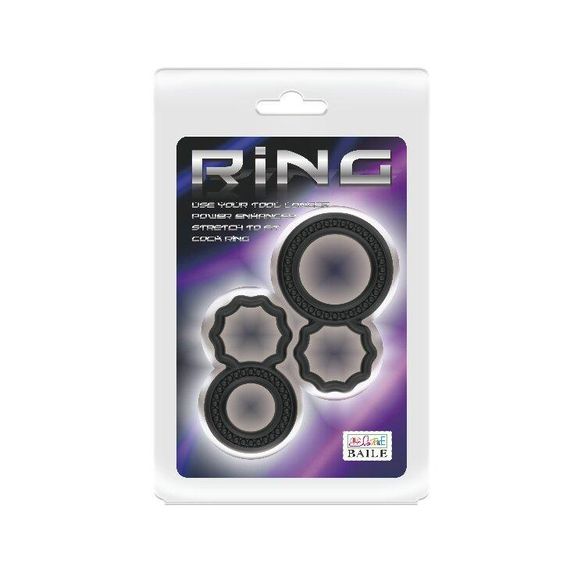 Набор эрекционных колец RING BI-210172 sexstyle | Зображення 7